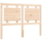 vidaXL Cadre de lit sans matelas 140x200 cm bois massif de pin