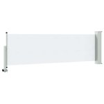 vidaXL Auvent latéral 100 x 300 cm 100  polyester fer acier