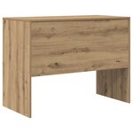 vidaXL Bureau Autre chêne artisanal 100 x 50 x 76 cm Bois d'ingénierie