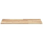 vidaXL Étagères flottantes 4 Pièces 80x40x2 cm acacia massif non traité
