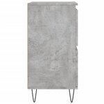 vidaXL Buffet Gris béton 60x35x70 cm Bois d'ingénierie