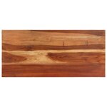 vidaXL Table à dîner 110x50x76 cm Bois d'acacia solide
