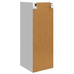 vidaXL Armoire Murale 33 x 34 5 x 90 cm Bois d'ingénierie