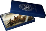 Monnaie WASHINGTON CROSSING THE DELAWARE Feuille Argent 1 Cedi Ghana 2026 (PRÉCOMMANDE)