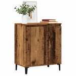 vidaXL Buffet vieux bois 60x35x70 cm bois d'ingénierie