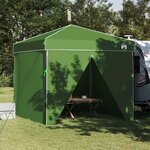 vidaXL Tente à auvent pop-up Vert 250 x 250 cm tissu