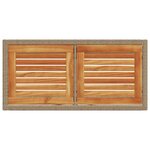 vidaXL Ensemble de bistro 3 Pièces avec coussins beige résine tressée