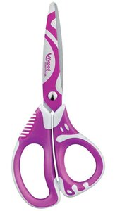 Ciseaux Zenoa Fit, longueur: 130 mm, asymétrique, rond Couleur assorties (sans choix po... MAPED