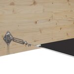 vidaXL Auvent vertical Anthracite 60x1000 cm Tissu oxford