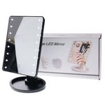 United Entertainment Miroir avec éclairage LED Noir