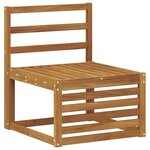 vidaXL Ensemble de canapés d'extérieur 5 pc Naturel Polyester