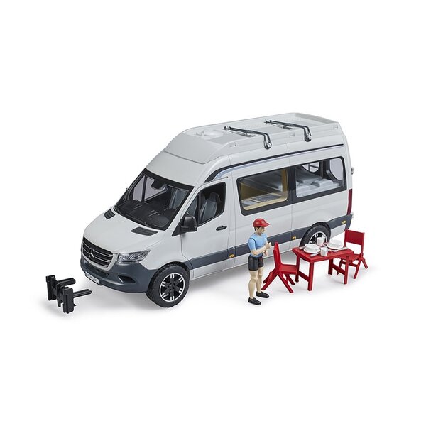 Bruder 02672 - MB Sprinter Camper avec conducteur