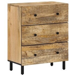 vidaXL Armoire latérale 60x33x75 cm bois massif de manguier
