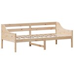 vidaXL Lit de jour 100x200 cm bois de pin massif