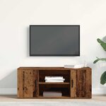 vidaXL Meuble TV Bois ancien 100 x 35 x 40 cm Bois d'ingénierie