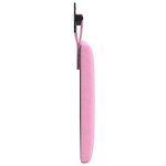 vidaXL Tête de lit suspendue Rose Tissu