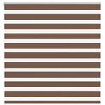 vidaXL Store zèbre marron 145x150cm largeur du tissu 140 9cm polyester