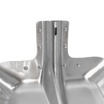 vidaXL Tête de pelle 4 Pièces Argent 45 x 38 cm Aluminium