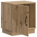 vidaXL Table de chevet Chêne artisanal 43 x 34 5 x 47 cm