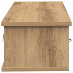 vidaXL Armoire murale chêne artisanal 88x26x18 5 cm bois d'ingénierie