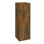 vidaXL Ensemble de meubles TV 3 Pièces Chêne fumé Bois d'ingénierie