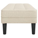 Banc en Lin vidaXL 113x57x39 cm