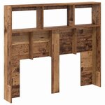 vidaXL Tête de lit Bois ancien Bois massif récupéré 120 x 17 x 102 cm