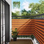 vidaXL Écran de balcon 110 x 1000 cm Tissu Oxford Rectangulaire
