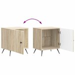 vidaXL Cabinet de chevet Chêne Sonoma 43 x 34 5 x 50 cm