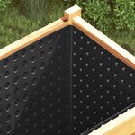 vidaXL Feuille de drainage nervurée 2 Pièces Noir 0 5 x 20 m HDPE