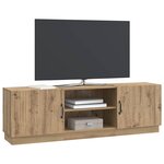 vidaXL Meuble TV 150 x 31 x 47 cm Chêne artisanal Bois d'ingénierie