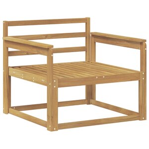 vidaXL Sofa de milieu extérieur Bois d'Acacia Massif Blanc