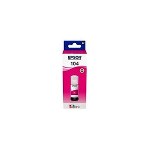 T00p340 - bouteille d'encre magenta ecotank epson 104