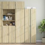 vidaXL Armoire de rangement mince chêne sonoma 50x42 5x225 cm