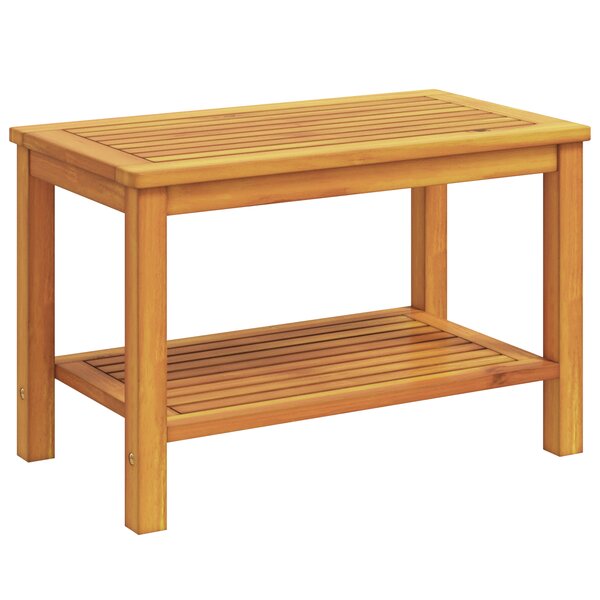 vidaXL Table basse 70x40x45 cm en bois d'acacia massif