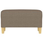 Banc banquette 70 x 35 x 41 cm tissu taupe 02_0010521