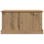vidaXL Boîtes de rangement chêne artisanal 70x40x38 cm bois ingénierie