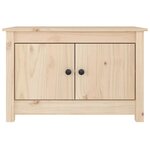 vidaXL Armoire à chaussures 70x38x45 5 cm Bois de pin massif