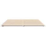 vidaXL Cadre de lit surélevé Blanc 180 x 210 cm Bois massif en pin