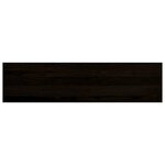vidaXL Marches d'escalier 2 Pièces marron foncé 100x30x2 cm chêne massif