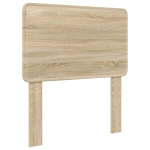 vidaXL Tête de lit Chêne Sonoma 75 cm Bois d'ingénierie