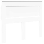 vidaXL Lit de Rangement Blanc 120 x 190 cm Bois d'ingénierie
