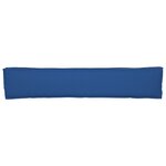 vidaXL Coussin de palette pour banc Bleu royal 200x40x8 cm Tissu Oxford