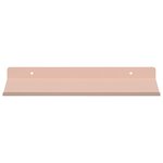 vidaXL Étagère flottante 4 Pièces Rose 30 x 18 x 2 5 cm Acier