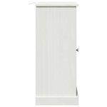 vidaXL Cabinet de Salle de Bain VIGO Blanc antique 37 x 34 x 80 cm