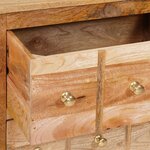 vidaXL Buffets & Commodes Marron 55 x 35 x 75 cm Bois de mangue massif