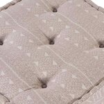 vidaXL Coussin Marron 70 x 70 x 36 cm Polyester