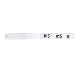 Carnet de 50 tickets vestiaire blancs - lot de 20 - exacompta