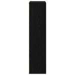 vidaXL Bibliothèque Chêne noir 50 x 25 x 105 cm Bois d'ingénierie