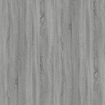 vidaXL Table de chevet Sonoma gris 57x55x36 cm Bois d'ingénierie